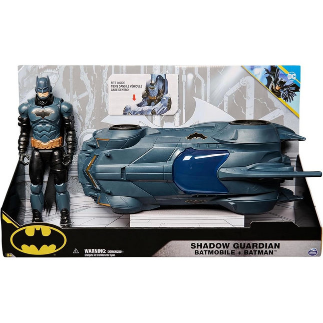 Batman Shadow Guardian Batmobile Figure and Car Set