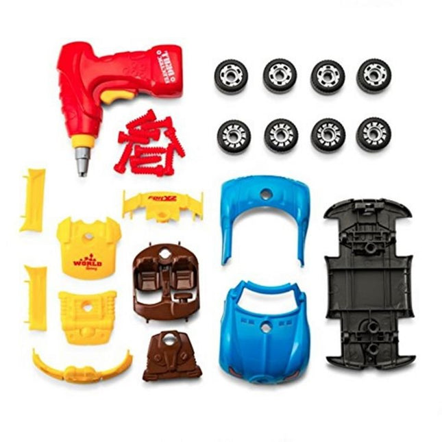 Disassemble Sports Car 30 Pieces