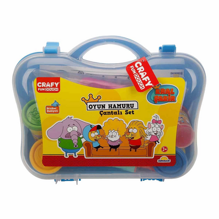 King Şakir Play Dough Set with Bag 200 gr 20 Pieces