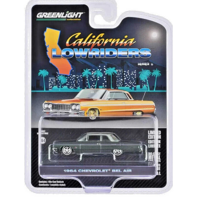 Greenlight 1/64 California Lowriders Series 6- 1964 Chevrolet Bel Air