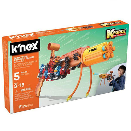 K'Nex K-Force Sabertooth Rotoshot Blaster Building Set 47024