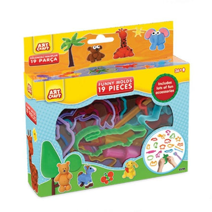 Dede Art Craft Fun Molds 19 Pieces