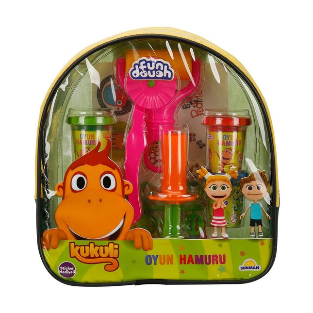 Kukuli Play Dough Set in Bag 80 gr.