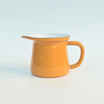 Enamel Sauce Bowl Gold Yellow