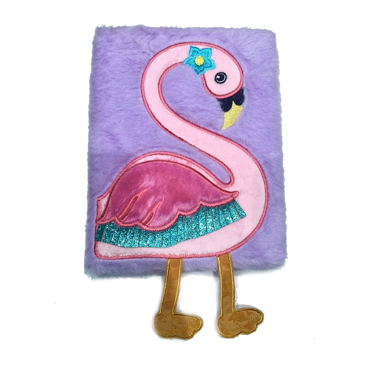Locked Plush Notebook 15x21
