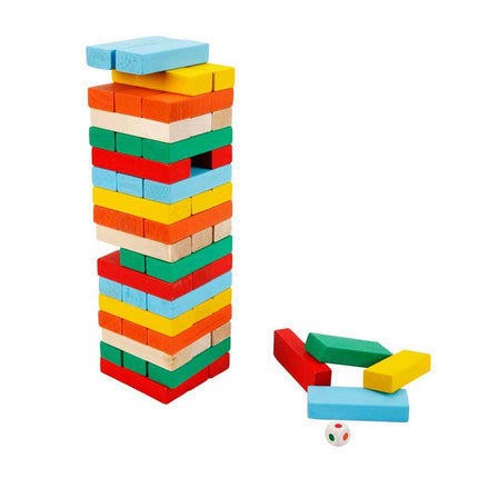 Sunman Smile Games Colorful Balance Game 54 Pieces