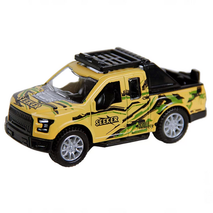 Metal Pull Back Safari Jeep K137A42