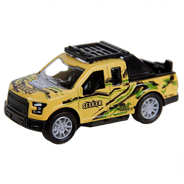 Metal Pull Back Safari Jeep K137A42