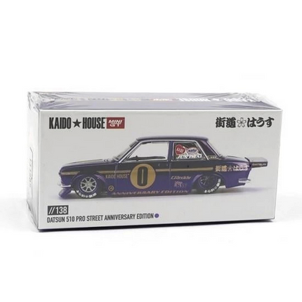 Mini GT 1/64 Kaido House Datsun 510 Pro Street Anniversary Edition KHMG138