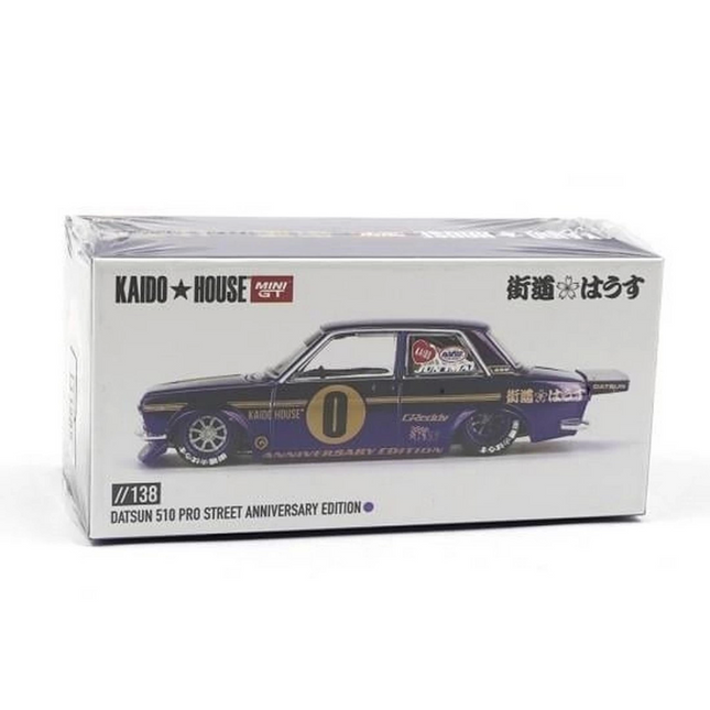 Mini GT 1/64 Kaido House Datsun 510 Pro Street Anniversary Edition KHMG138