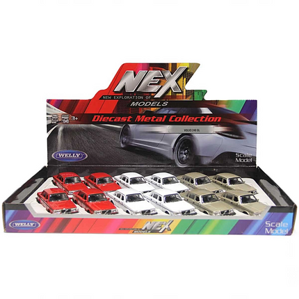 Welly 1:32 Volvo 240 GL Pull Back Car