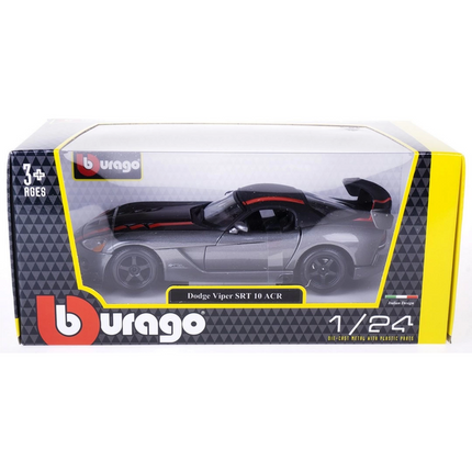 Bburago 1:24 Dodge Viper SRT 10 ACR Model Car