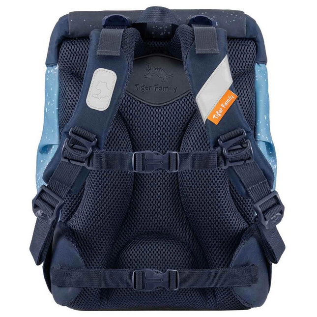 Illuminated Navy Blue School Bag