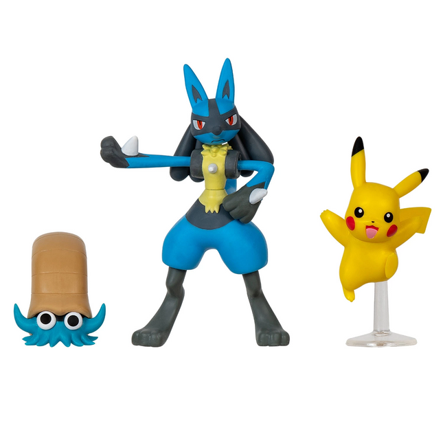 Pokemon Battle 3-Piece Figure Set