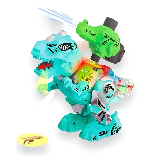 Walking Dinosaur Projection with Sound and Lights