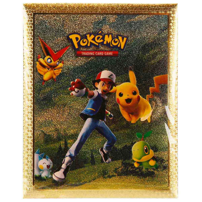 Pokemon Gold Trading Card 10 Pack
