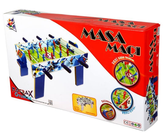 Medium Size Foosball Table with Wooden Legs