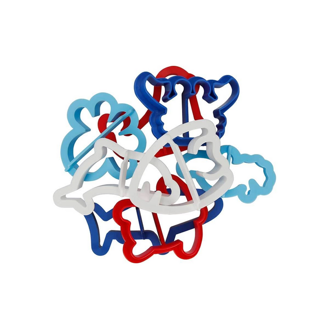 8-Piece Play Dough Mold Set Sea Animals