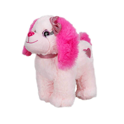 Colorful Plush Dog 25 cm