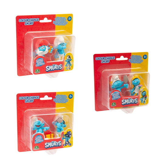 Smurfs Color Changing Twin Pack