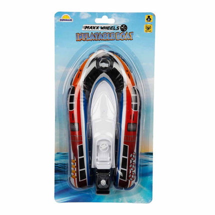 Maxx Wheels Inflatable Wind-up Boat 26 cm.