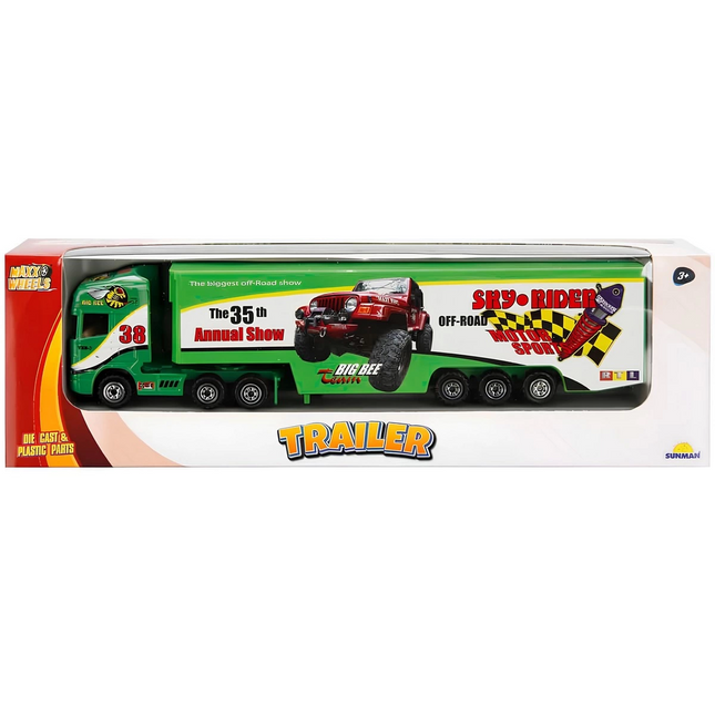 Maxx Wheels Truck and Tractor Set