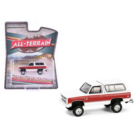 Greenlight 1/64 All-Terrain Series 16- 1984 Chevrolet K5 Blazer Silverado