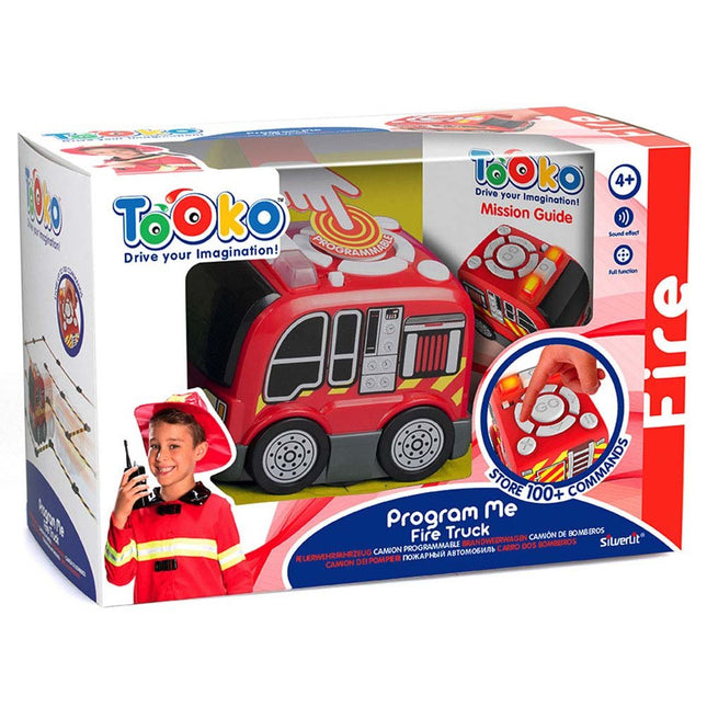 Silverlit Tooko Programmable Fire Truck Playset