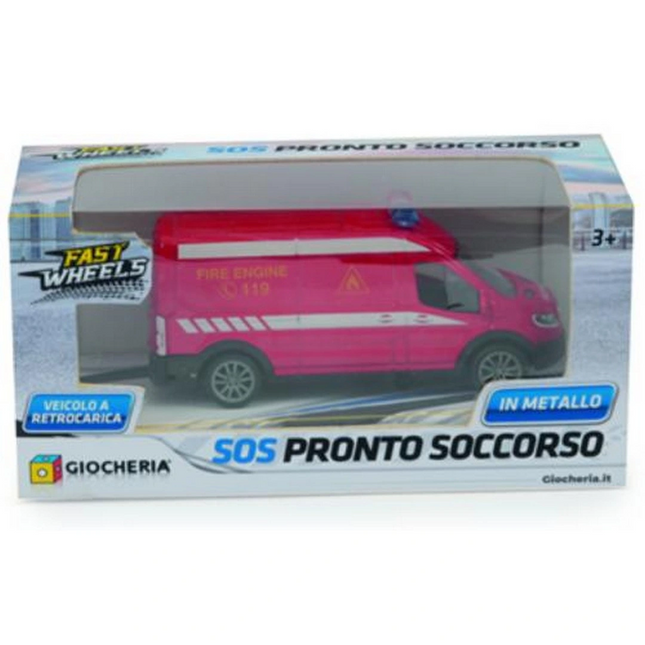 Fast Wheels Metal Acil Yardım Arabası