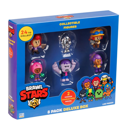 Brawl Stars 8-Piece Deluxe Figure
