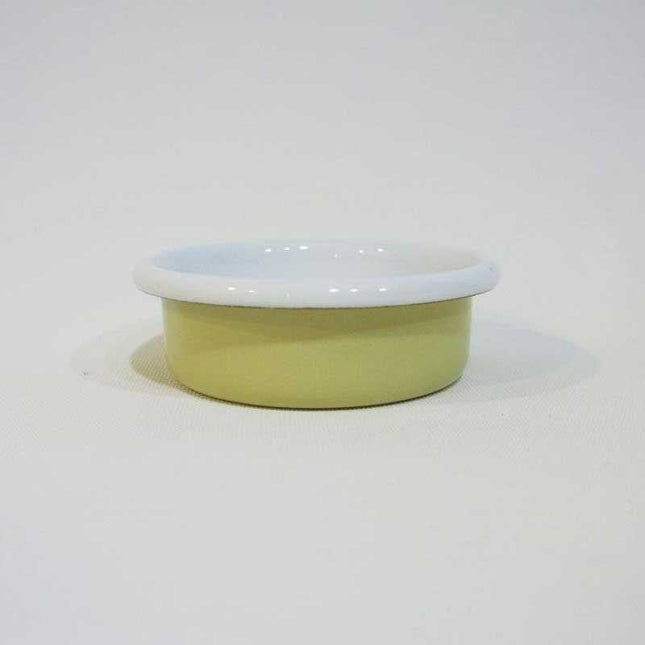 Enamel Jam and Sauce Bowl Yellow