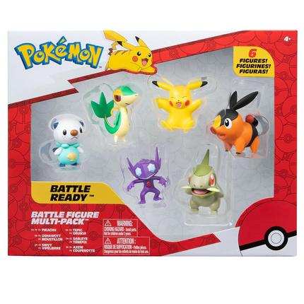 Pokemon Battle 6-Piece Figure Set