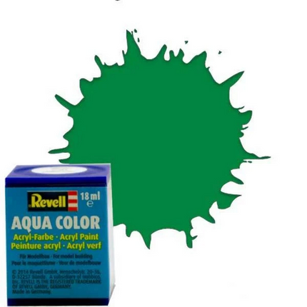 Aqua Color Emerald Green - Gloss Paint - 18 ml