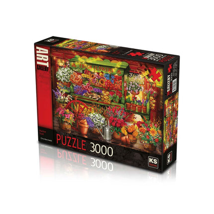 KS Market Stall 3000 Piece Puzzle