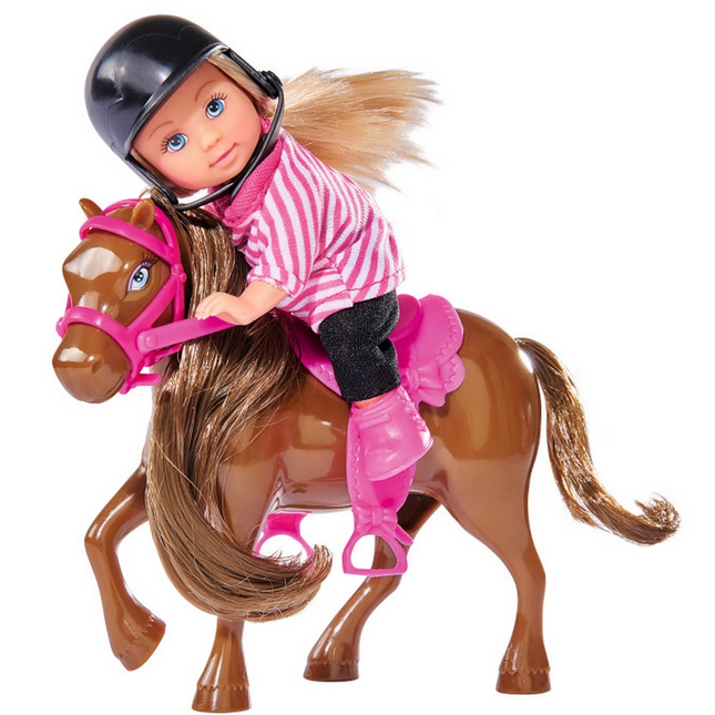 Evi Riding a Horse 12 cm SMB-105737464