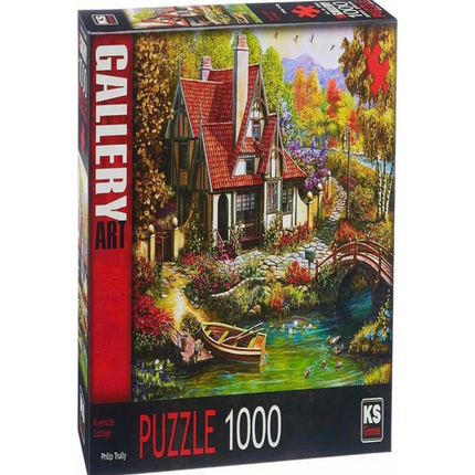KS Games Riverside Cottage Puzzle 1000 Pieces 20736