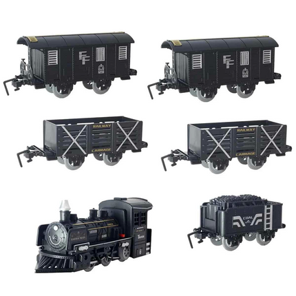 Classic Steam Battery Operated Train Set 40 Pieces 1603C