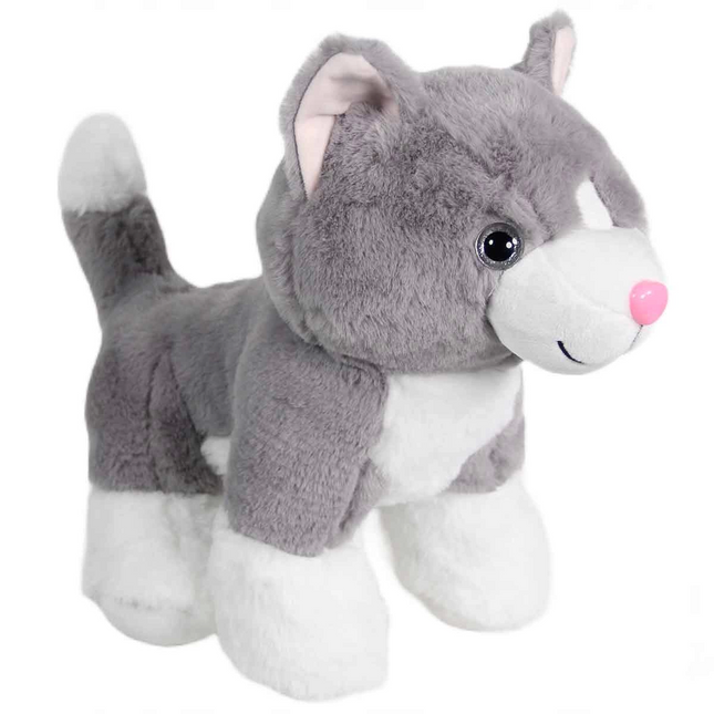 Cat Plush Gray 36 cm