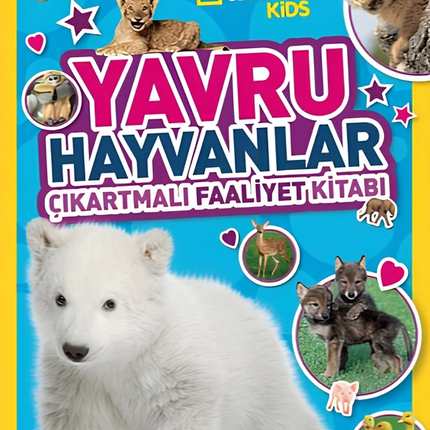 National Geographic Kids Baby Animals Sticker Activity Book