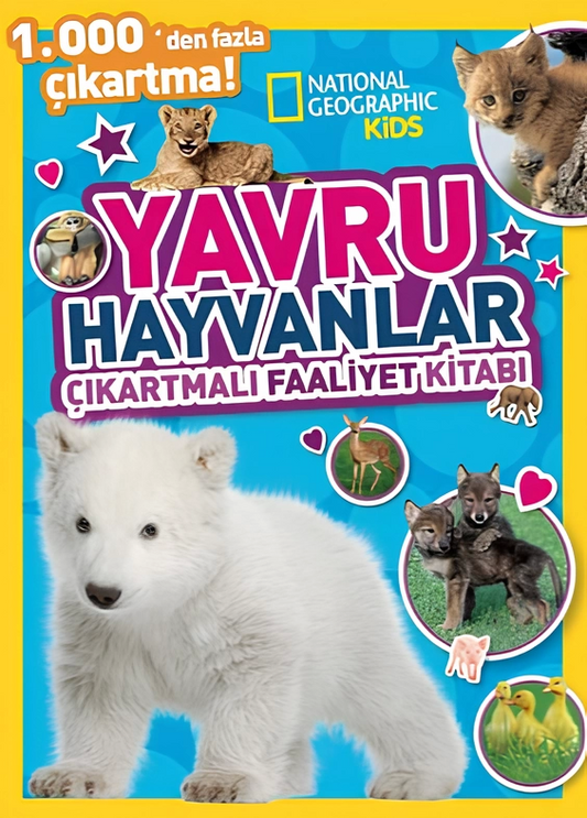 National Geographic Kids Baby Animals Sticker Activity Book