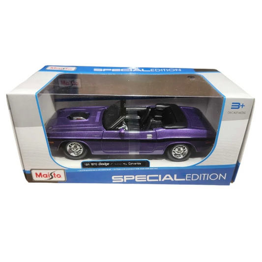 Maisto 1/24 1970 Dodge Challenger R/T Convertible