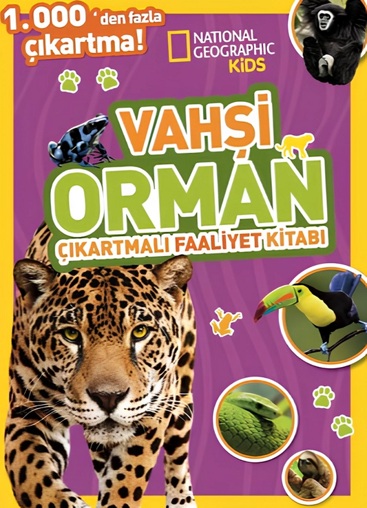 National Geographic Kids Wild Forest Sticker Activity Book
