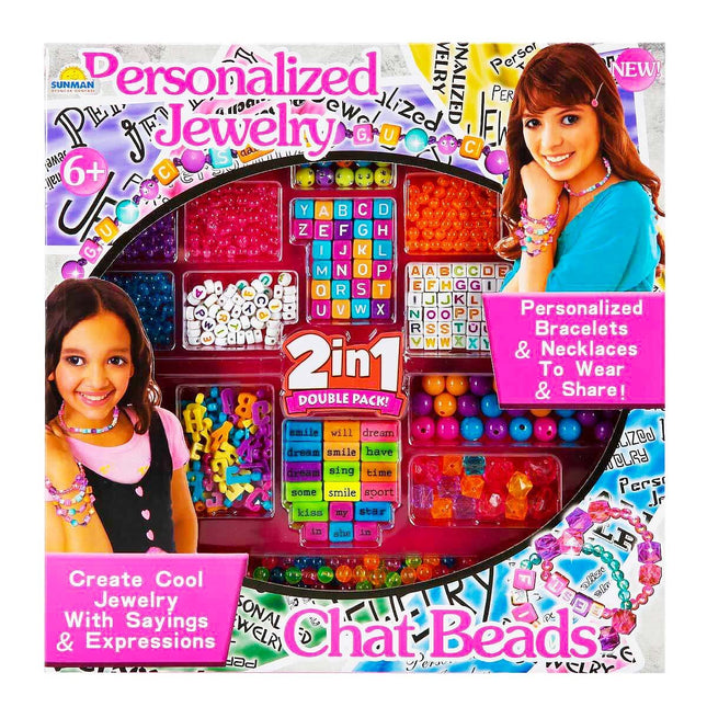 Sunman 2 in 1 Letter Bead Hobby Set