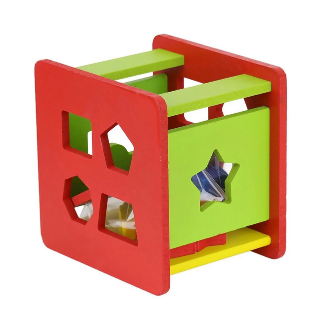 Wooden Educational Puzzle Cube