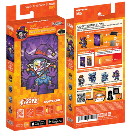 Figgyz Saggi the Dark Clown 85 Yu Gi Oh Figür