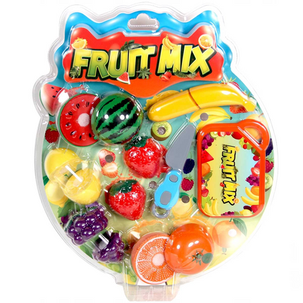 Fruit Mix Kesilebilir Cırt bantlı Meyveler 14 Parça