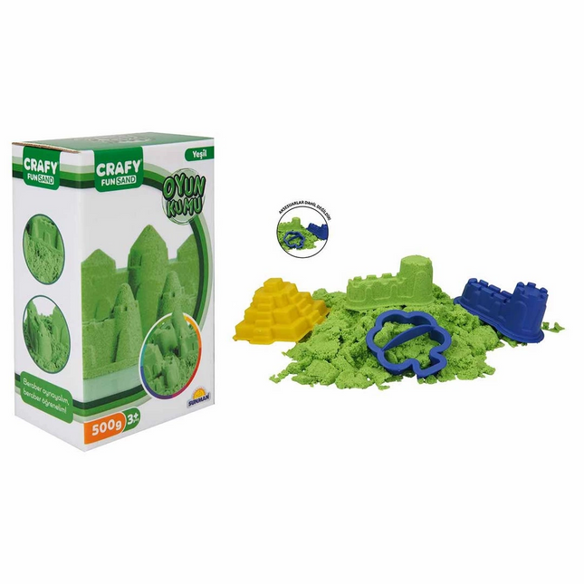 Fun Dough Kinetik Kum 500 g Yeşil