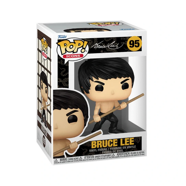 Funko POP Icons: Bruce Lee with Bo Staff