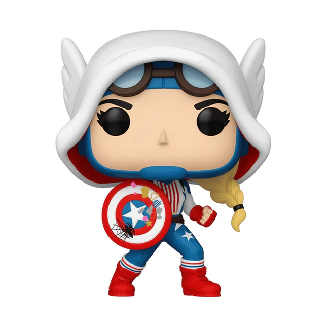 Funko POP Marvel: Gwen Stacy - Captain America Gwen