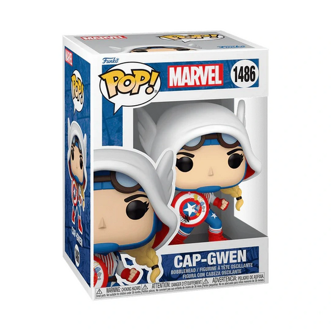 Funko POP Marvel: Gwen Stacy - Captain America Gwen